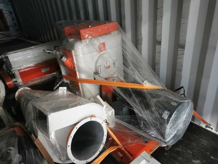 Paraguay customers ordered complete set SZLH320 feed pellet production plant